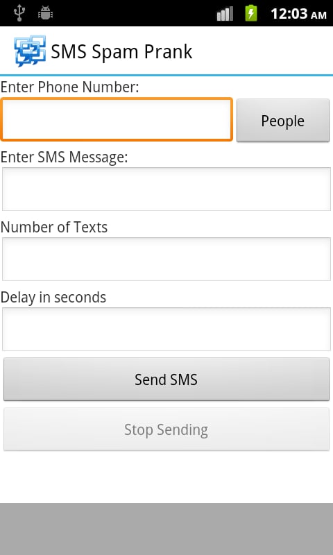 Multi SMS Sender Spammer...截图6