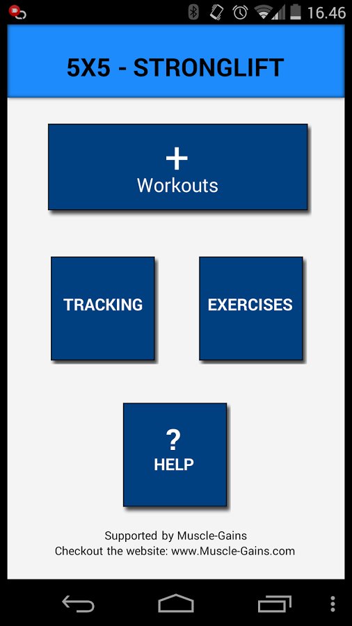 Muscle-Gains 5x5 stronglift LITE截图4