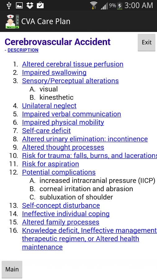 Nurse Care Plan CVA截图6