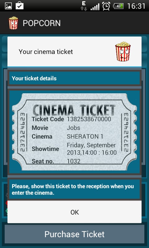 Cinema Mobile Ticketing截图3