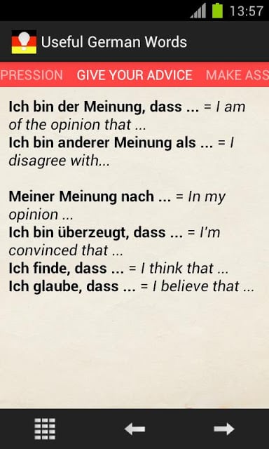 Useful German Words截图3