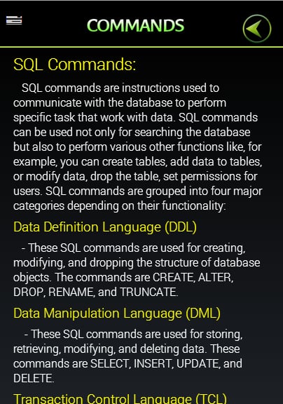 SQL Guide &amp; Tutorial截图1