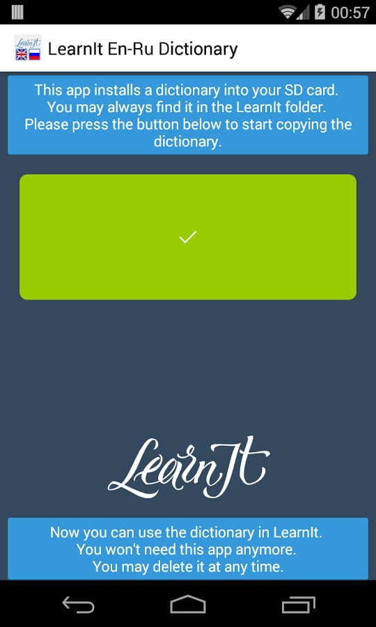 LearnIt Dict Es-En截图1