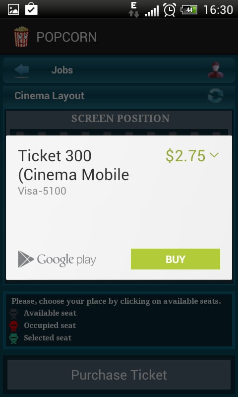 Cinema Mobile Ticketing截图5