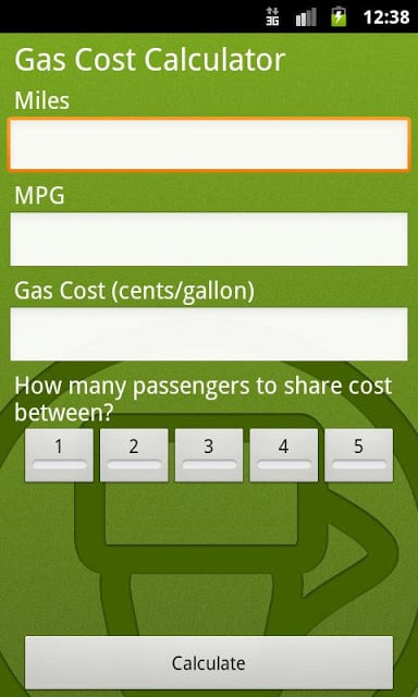 Gas/Petrol Price Calculator截图5