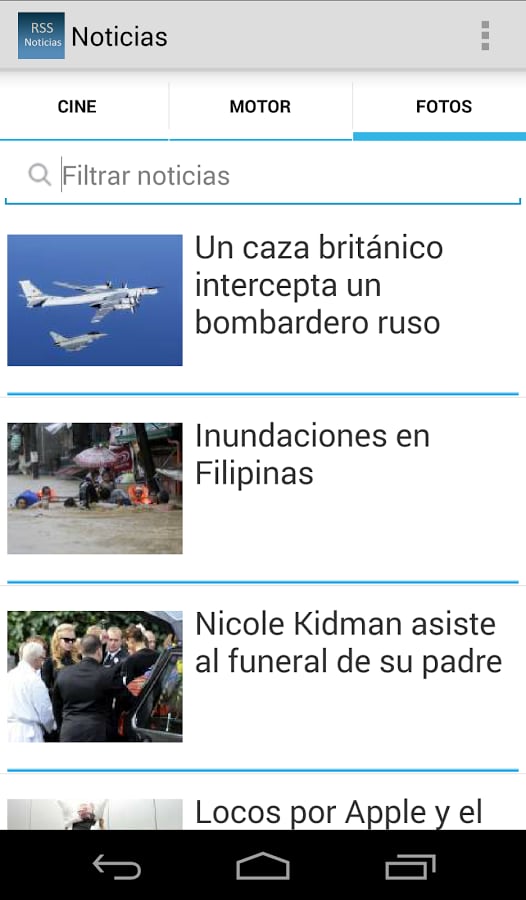RSS Noticias - En minuto...截图4