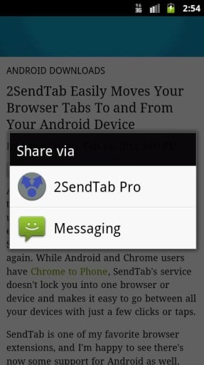 2SendTab Pro截图1