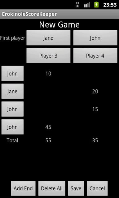 Crokinole Score Keeper截图1