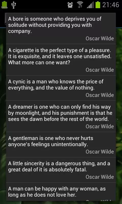 Oscar Wilde Quotes截图4