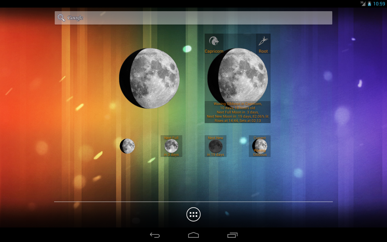 Moon Phase Widget截图2