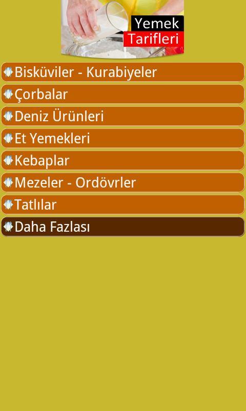 Yemek Tarifleri截图1