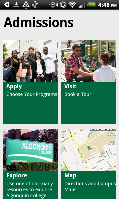 Algonquin College - Admissions截图1