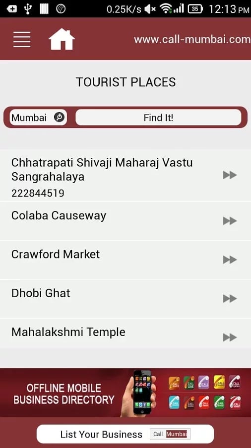 Call Mumbai Business Dir...截图5