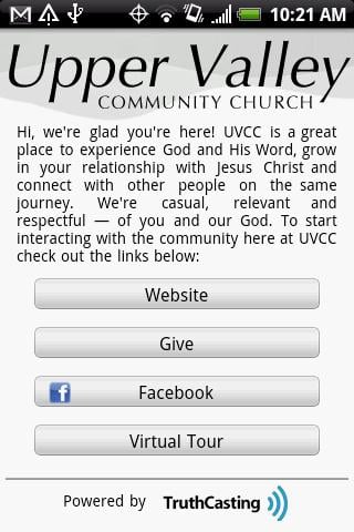 Upper Valley Community Church截图1