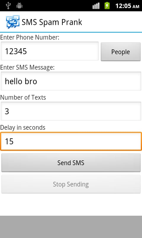 Multi SMS Sender Spammer...截图5