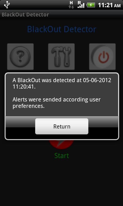 BLACKOUT DETECTOR截图1