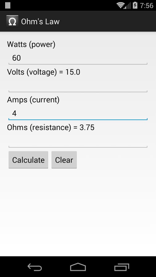 Ohm's Law截图2