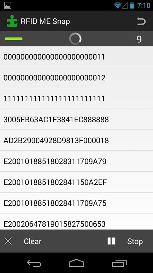 RFID ME Snap截图3