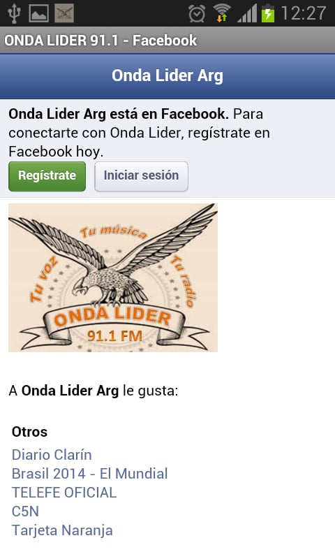 ONDA LIDER 91.1截图2