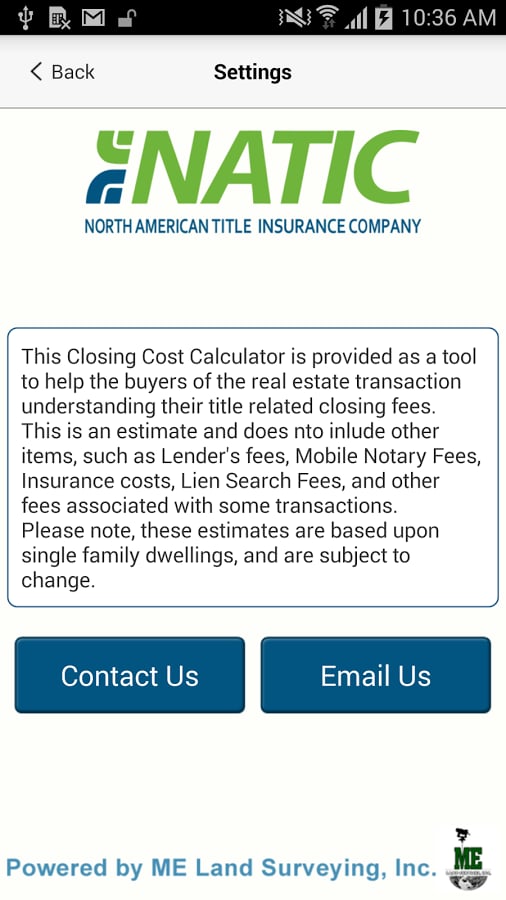 Title Closing Cost Calcu...截图5