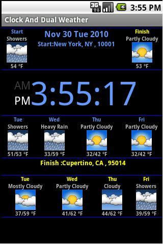 Clock Weather截图3