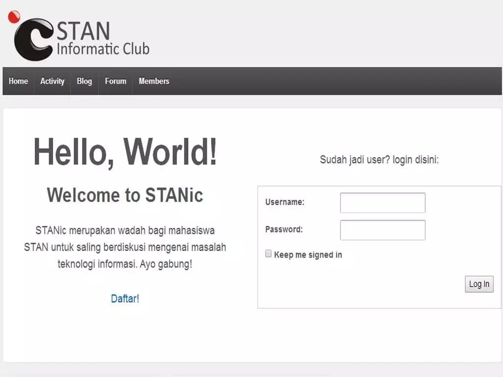 STAN informatic club截图1