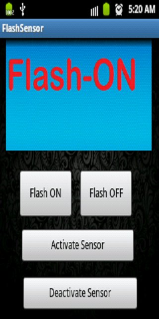 Sensor Flash Torch截图1