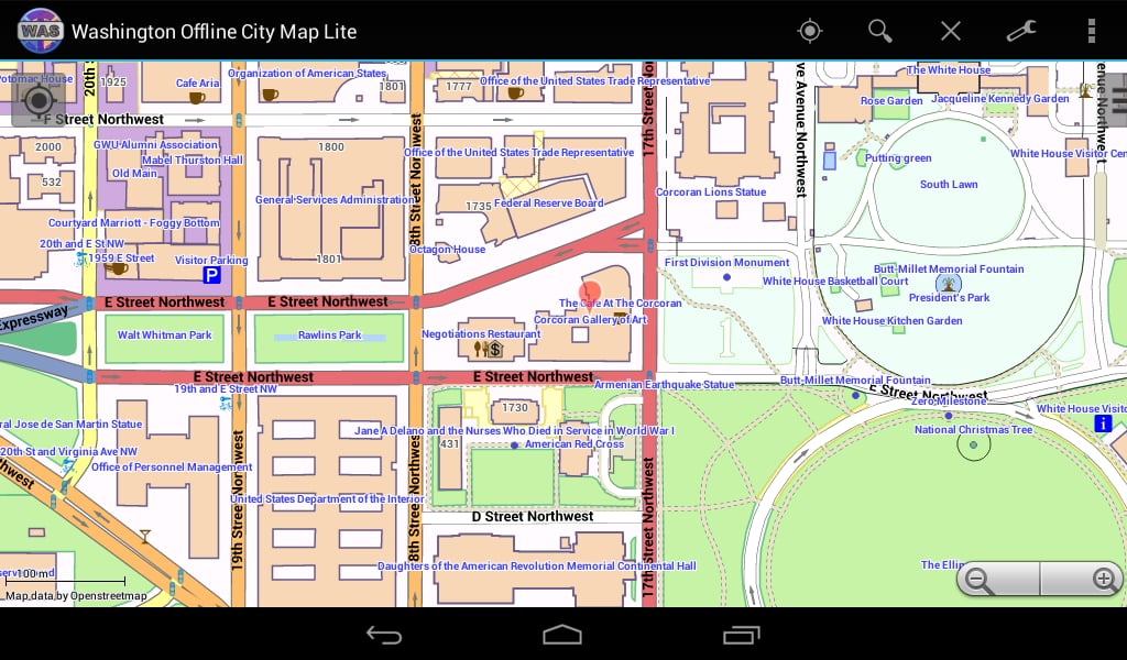 Washington City Map Lite截图6