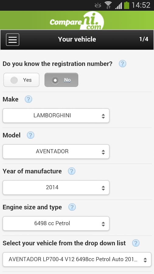 CompareNI Insurance Comp...截图7