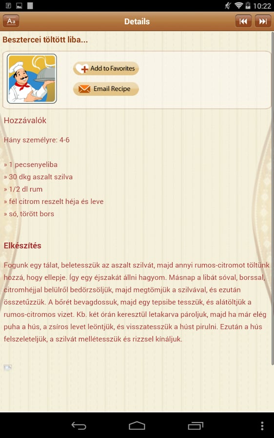 Hungarian Delicious Dish...截图1