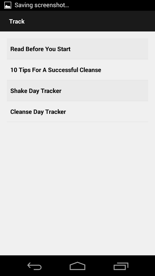 Cleanse Tracker截图2