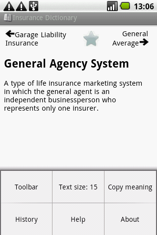 BKS Insurance Dictionary截图2