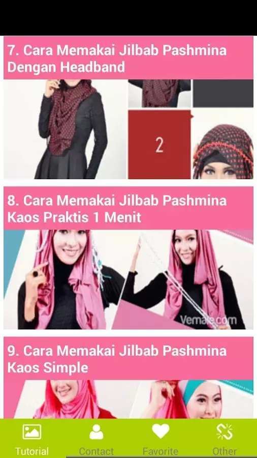 Tutorial Hijab Pashmina截图4