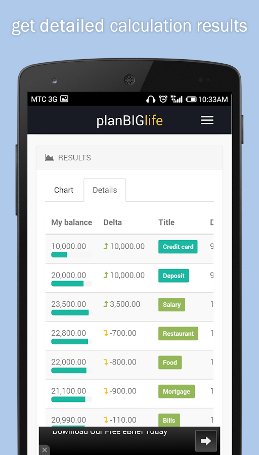 Plan Big Life截图4