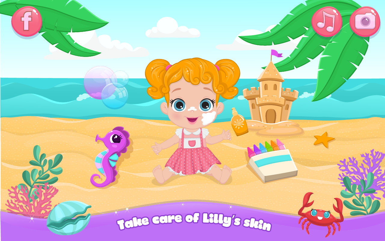 Baby Lilly's: Fun Beach Games截图7