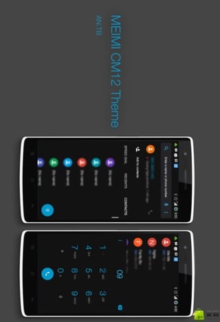 MeiMi CM12 Dark主题截图1