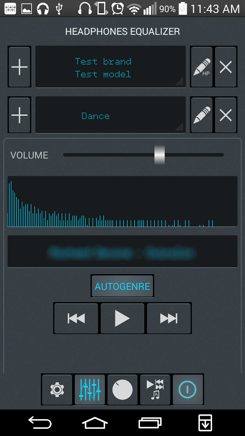 Headphones Equalizer截图3