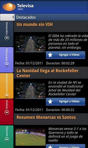 Televisa Video截图2