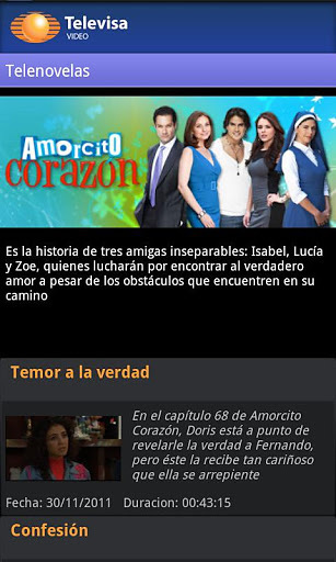 Televisa Video截图1