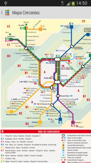 Madrid Metro|Bus|Cercanias截图10