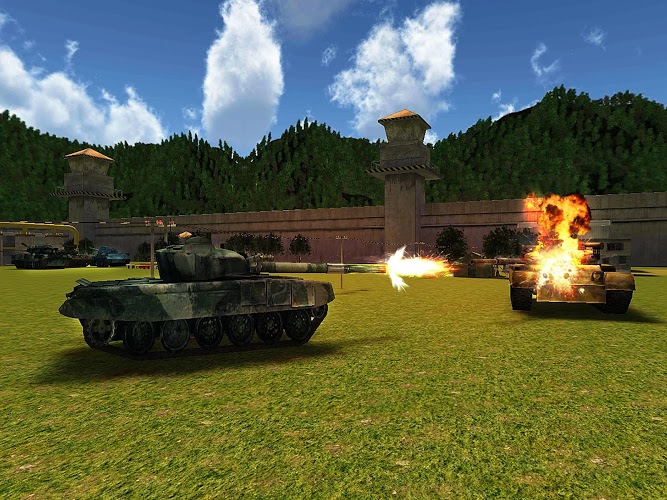 坦克大战之世界大战3D 金币修改版截图3