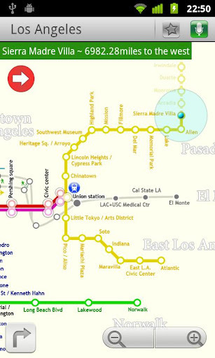 洛杉矶 地铁24地图截图2