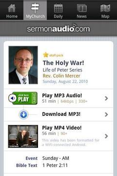 SermonAudio的Android版截图