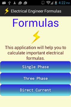 Electrical Engineer Formulas截图