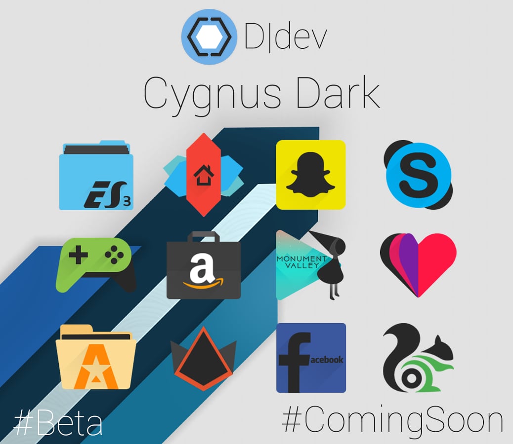 Cygnus Dark - Icon Pack截图4