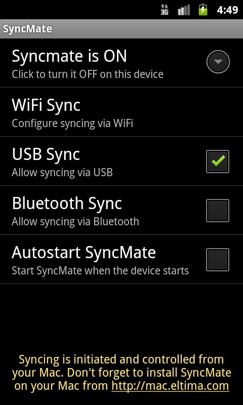 安卓同步工具(SyncMate for Android)截图2