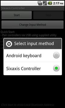 手柄控制器 Sixaxis Controler截图