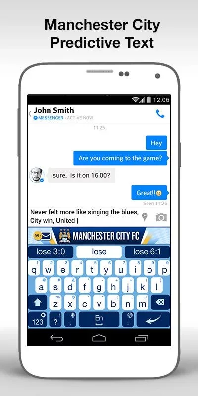 Manchester City FC keybo截图2