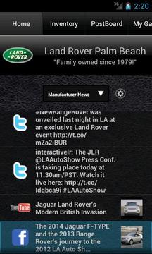 Land Rover Palm Beach截图