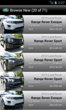 Land Rover Palm Beach截图